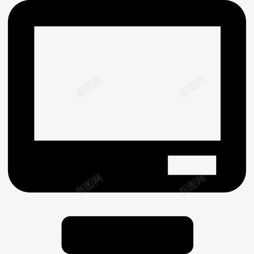 显示器计算机计算机设备图标svg_新图网 https://ixintu.com 显示器 计算机 计算机设备