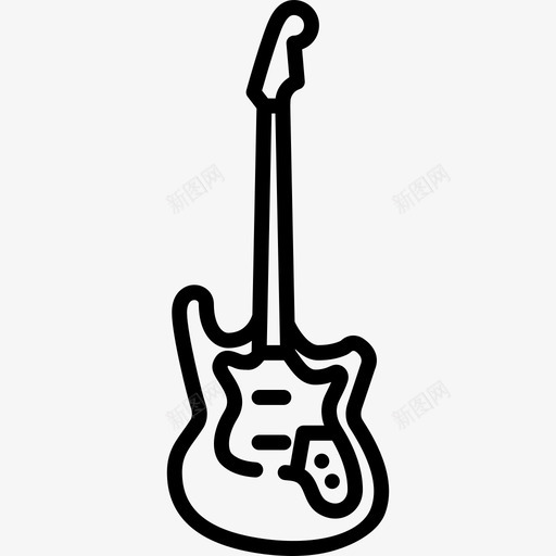 吉他音乐节图标svg_新图网 https://ixintu.com 吉他音乐节