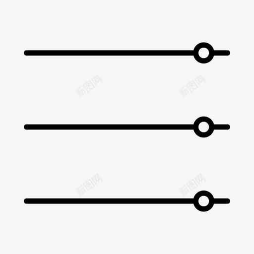 设置高级选项图标svg_新图网 https://ixintu.com 系统 设置 设置图标 调整 选项 高级