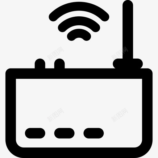 Wifi线性智能家居线性图标svg_新图网 https://ixintu.com Wifi 线性 线性智能家居