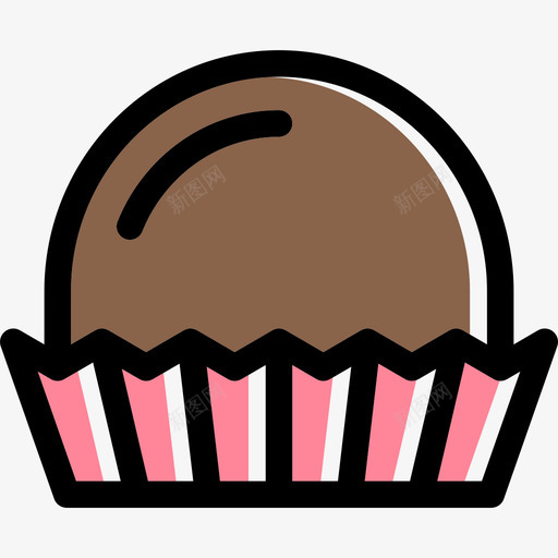 邦邦食物线性甜点和糖果元素图标svg_新图网 https://ixintu.com 线性甜点和糖果元素 邦邦 食物