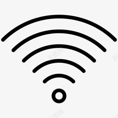 wifi连接云数据图标图标