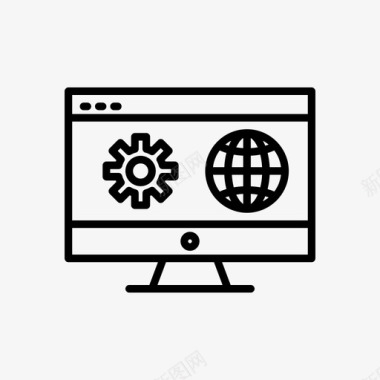 业务分析分析计算机图标图标