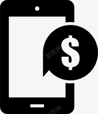 手机银行移动金融网上银行图标图标