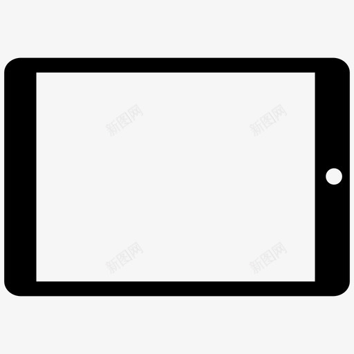 ipad设备电子产品图标svg_新图网 https://ixintu.com ipad 小工具 平板电脑 电子产品 设备