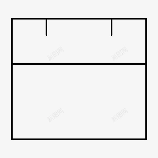 议程日历通用ui图标svg_新图网 https://ixintu.com 日历 议程 通用ui图标