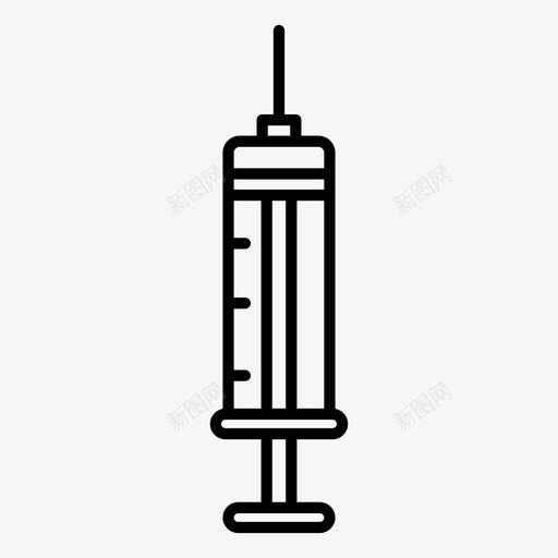 注射护理诊所图标svg_新图网 https://ixintu.com 医疗 医院 卫生 护理 注射 诊所