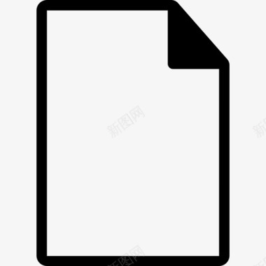空白文件计算机文件格式图标图标