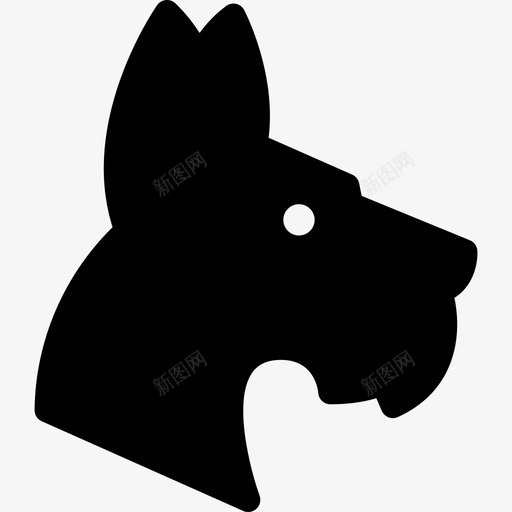 狗胡子动物狗和训练图标svg_新图网 https://ixintu.com 动物 狗和训练 狗胡子