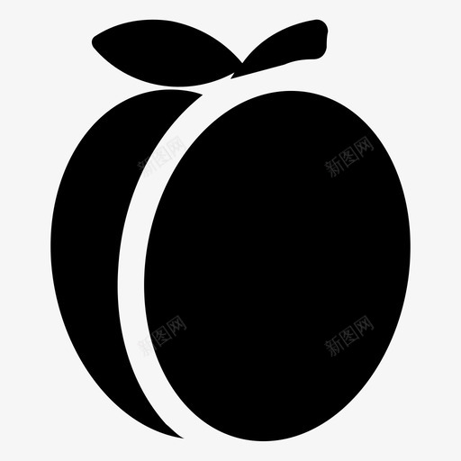 苹果健康水果健康饮食图标svg_新图网 https://ixintu.com 健康水果 健康饮食 苹果 食物和礼物雕文图标