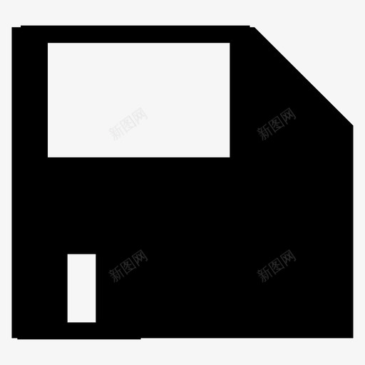 软盘数据保存文件图标svg_新图网 https://ixintu.com 保存文件 数据 软盘