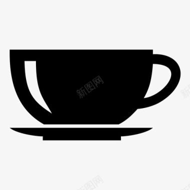 咖啡杯饮料自助餐厅图标图标