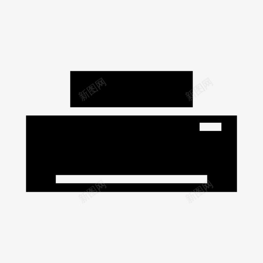 打印机设备硬件图标svg_新图网 https://ixintu.com 印刷机 开发用户界面图标 打印机 硬件 网页设计 设备