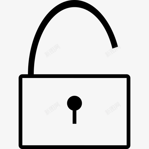 open lock开锁svg_新图网 https://ixintu.com open lock开锁 线性