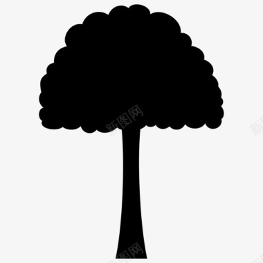 树树干庄稼图标图标