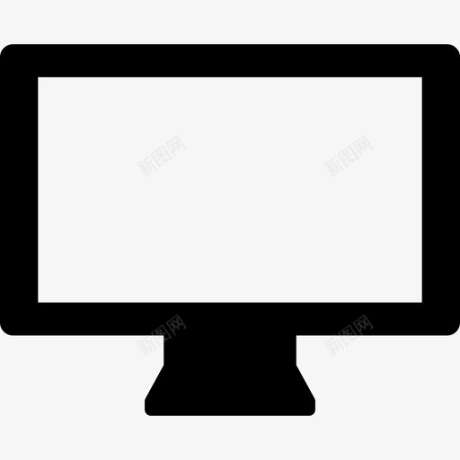 显示器计算机电子设备图标svg_新图网 https://ixintu.com 显示器 电子设备 计算机