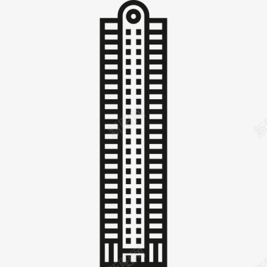 建筑物城市家具图标图标