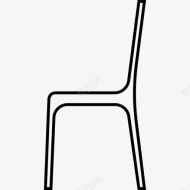 椅子现代家具图标图标