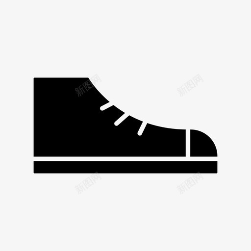 鞋时尚脚图标svg_新图网 https://ixintu.com 图标 时尚 脚 运动鞋 通用 通用图标 鞋