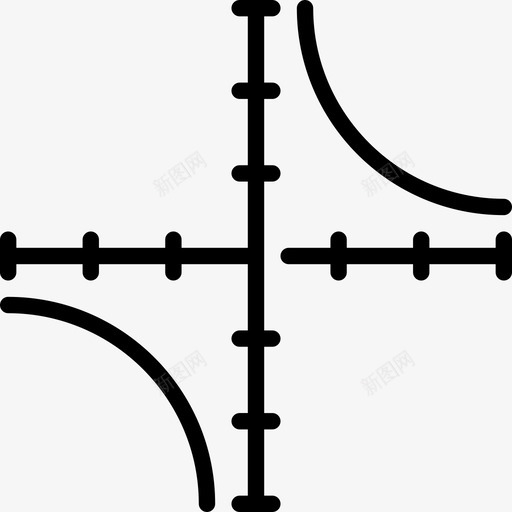 轴心科学研究直线图标svg_新图网 https://ixintu.com 直线 科学研究 轴心