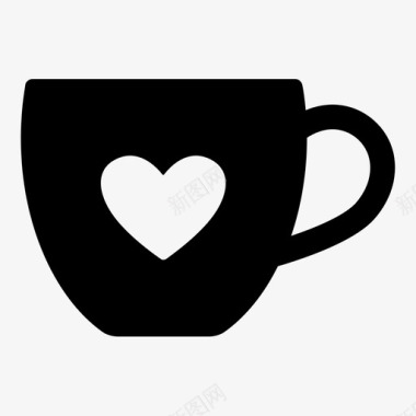 心杯饮料咖啡图标图标