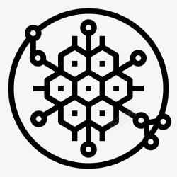 生物学细胞遗传图标图标