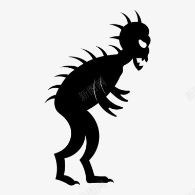 丘帕卡布拉生物怪物图标图标