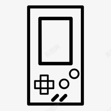 gameboy游戏设备手持游戏机图标图标