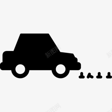 汽车和钉子运输汽车保险图标图标