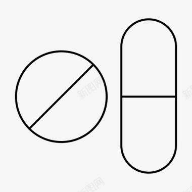 医药医疗药房图标图标