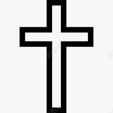 天主教形状宗教符号图标图标