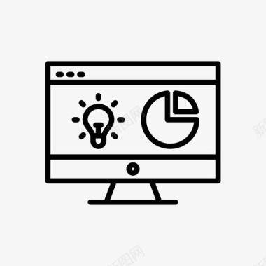 业务分析分析计算机图标图标