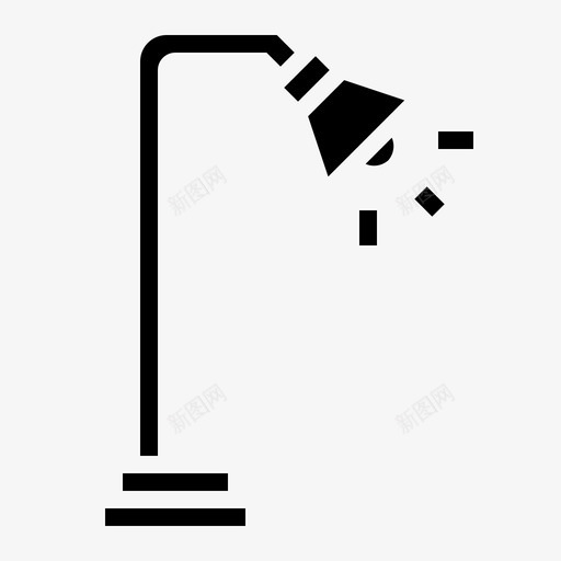 灯座照明灯具图标svg_新图网 https://ixintu.com 家具成套 灯具 灯座 照明