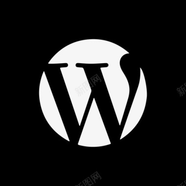 Wordpress社交媒体squared社交媒体图标图标