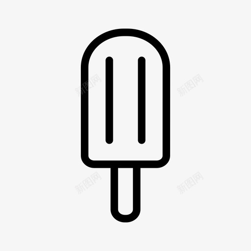 冰棍甜点冰激凌图标svg_新图网 https://ixintu.com 冰棍 冰激凌 冰激凌吧 甜点 食物勇士系列
