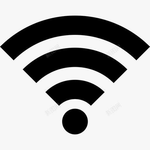 Wifi技术移动用户界面稳定图标svg_新图网 https://ixintu.com Wifi 技术 移动用户界面稳定