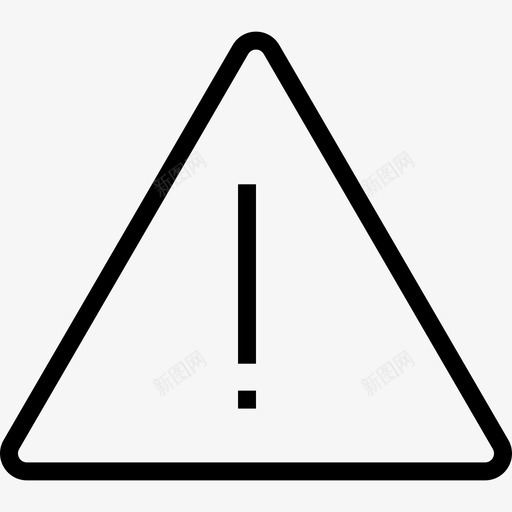警告系统图标已设置灯呈圆形svg_新图网 https://ixintu.com 灯呈圆形 系统图标已设置 警告