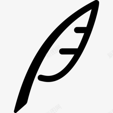 羽毛动物鸟的羽毛图标图标