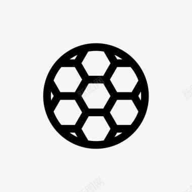足球国际足联五人制足球图标图标