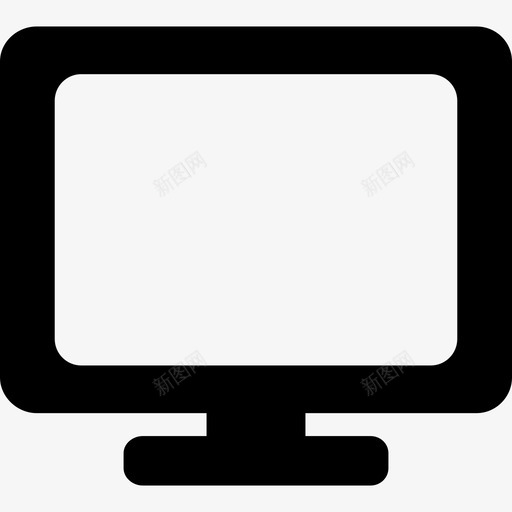 监视器技术视频设备图标svg_新图网 https://ixintu.com 技术 监视器 视频设备