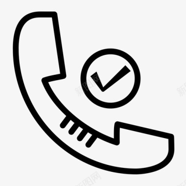 电话挂断通话通讯图标图标