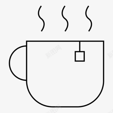 茶饮料热饮图标图标