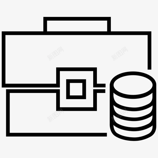 业务财务投资图标svg_新图网 https://ixintu.com 业务 交易 投资 组合 财务 银行业务1