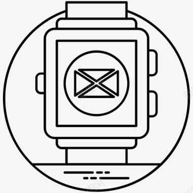 智能手表安卓穿戴智能手表可穿戴设备图标图标
