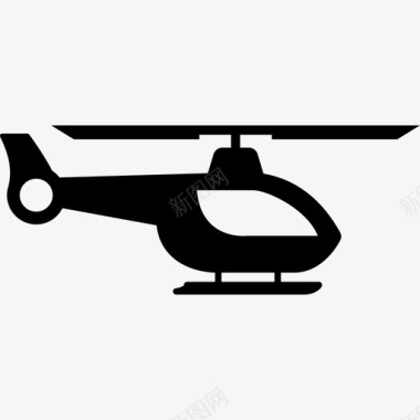 直升机交通工具我镇上的交通工具图标图标