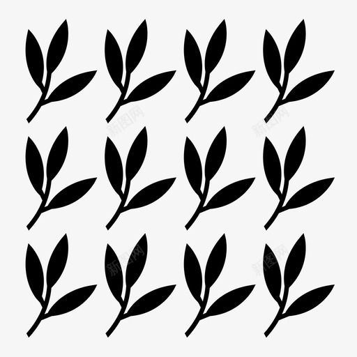 墙纸图案重复图案植物图案图标svg_新图网 https://ixintu.com 图案 墙纸图案 植物图案 重复图案