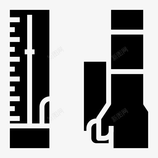 血压血压计医用固体图标svg_新图网 https://ixintu.com 医用固体 血压 血压计