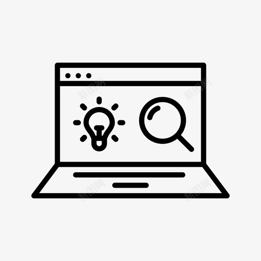 业务分析分析创意图标svg_新图网 https://ixintu.com 业务分析 业务图标 分析 创意 搜索 笔记本电脑