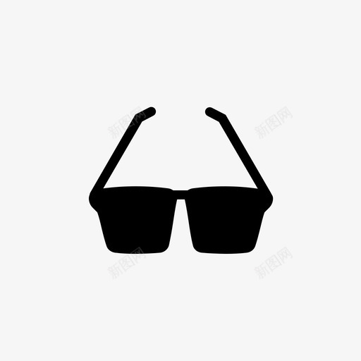 采购产品太阳镜冷却器眼镜图标svg_新图网 https://ixintu.com 冷却器 夏令 时装 眼镜 采购产品太阳镜