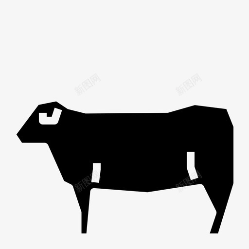 牛牛肉食品和饮料02固体图标svg_新图网 https://ixintu.com 牛 牛肉 食品和饮料02固体